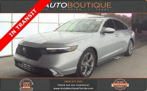 Silver 2023 Honda Accord Hybrid EX-L for sale in Jacksonville, FL
