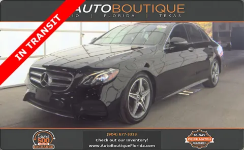 Black 2018 Mercedes-Benz E-Class E 400 for sale in Jacksonville, FL
