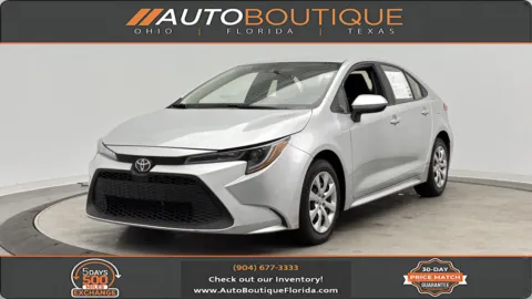 Silver 2022 Toyota Corolla LE for sale in Jacksonville, FL