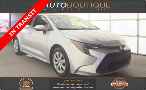 Silver 2022 Toyota Corolla LE for sale in Jacksonville, FL