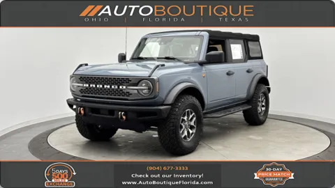 Blue 2021 Ford Bronco Badlands for sale in Jacksonville, FL