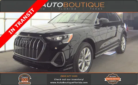 Black 2021 Audi Q3 S line Premium for sale in Jacksonville, FL