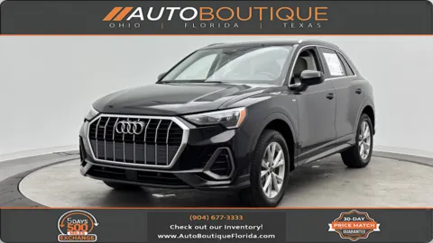 Black 2021 Audi Q3 S line Premium for sale in Jacksonville, FL