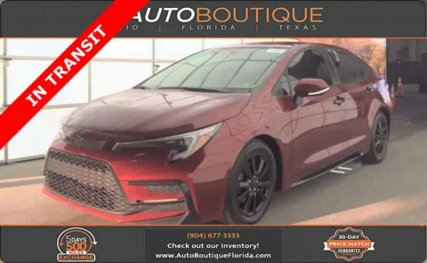 Red 2023 Toyota Corolla SE for sale in Jacksonville, FL