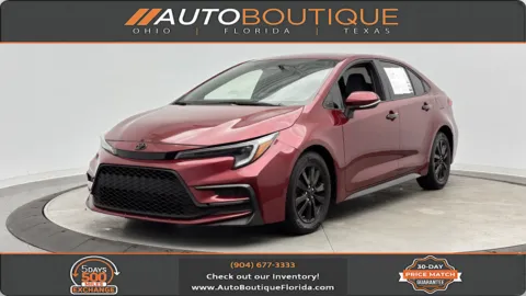 Red 2023 Toyota Corolla SE for sale in Jacksonville, FL