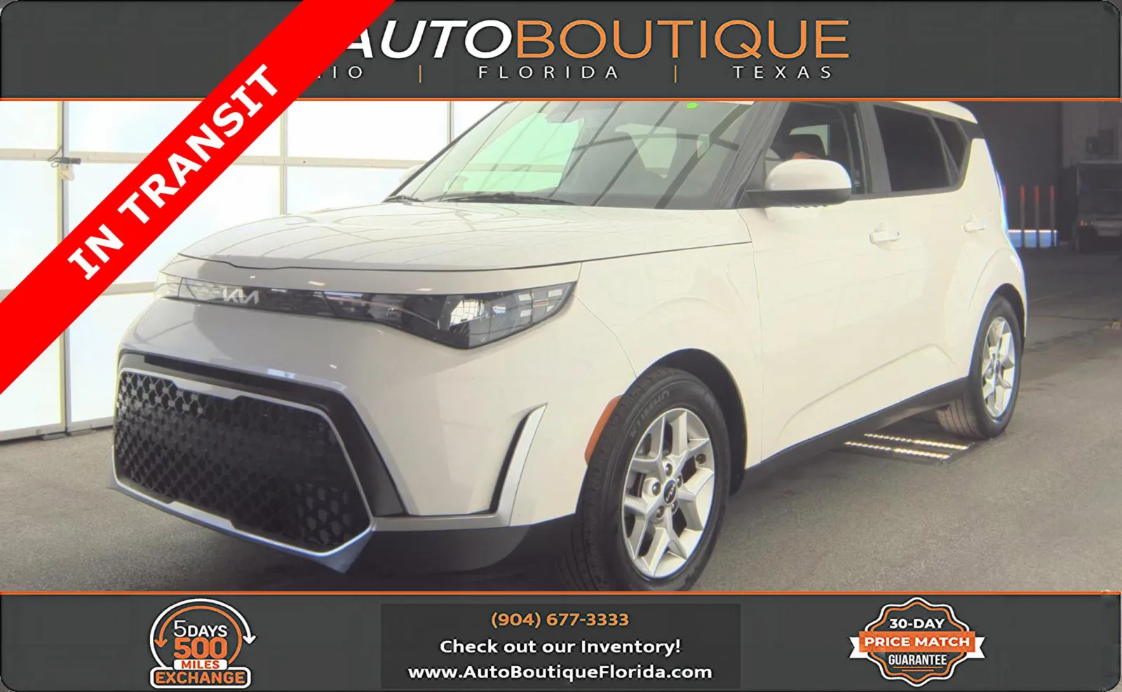 White 2023 Kia Soul S for sale in Jacksonville, FL