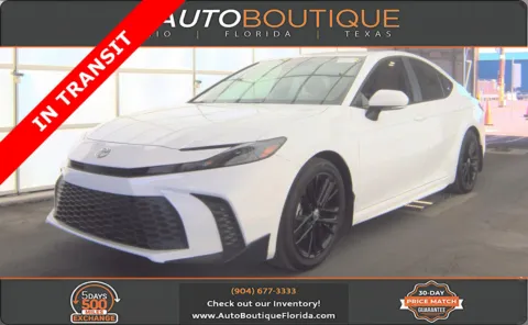 White 2025 Toyota Camry SE for sale in Jacksonville, FL