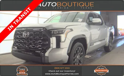 Silver 2022 Toyota Tundra Platinum for sale in Jacksonville, FL