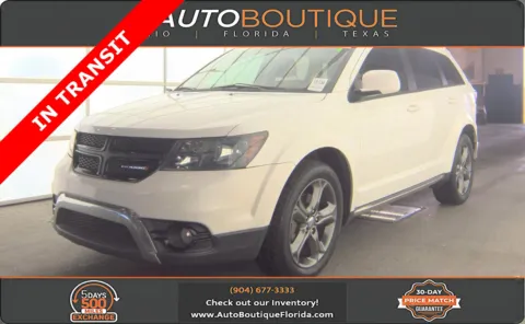 White 2016 Dodge Journey Crossroad Plus for sale in Jacksonville, FL