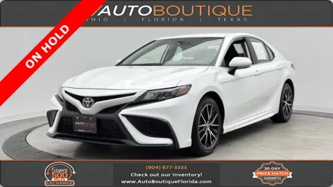White 2024 Toyota Camry SE Nightshade for sale in Jacksonville, FL