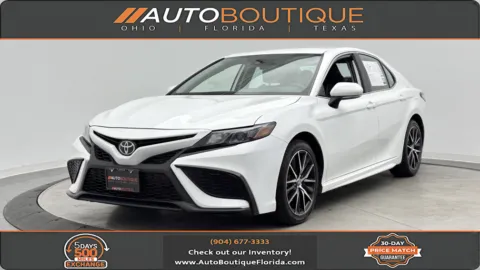 White 2024 Toyota Camry SE Nightshade for sale in Jacksonville, FL