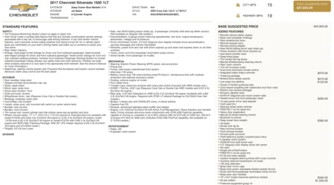 Photos of 2017 Chevrolet Silverado 1500 LT for sale in Jacksonville, FL at Auto Boutique Florida