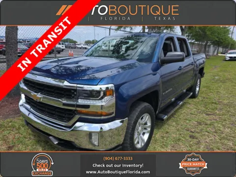 Blue 2017 Chevrolet Silverado 1500 LT for sale in Jacksonville, FL