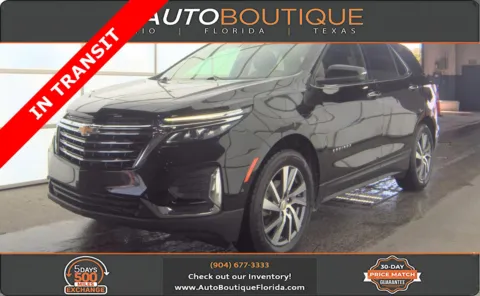 Black 2022 Chevrolet Equinox Premier for sale in Jacksonville, FL