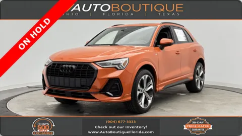Orange 2022 Audi Q3 S line Premium Plus for sale in Jacksonville, FL