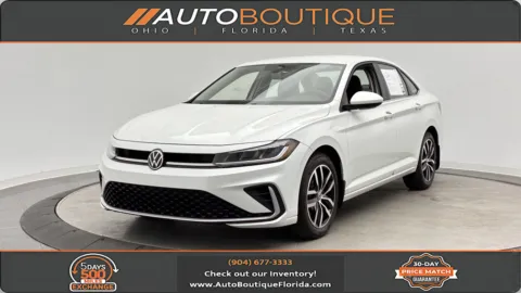White 2025 Volkswagen Jetta SE for sale in Jacksonville, FL