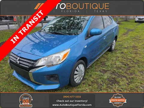 Blue 2023 Mitsubishi Mirage G4 ES for sale in Jacksonville, FL
