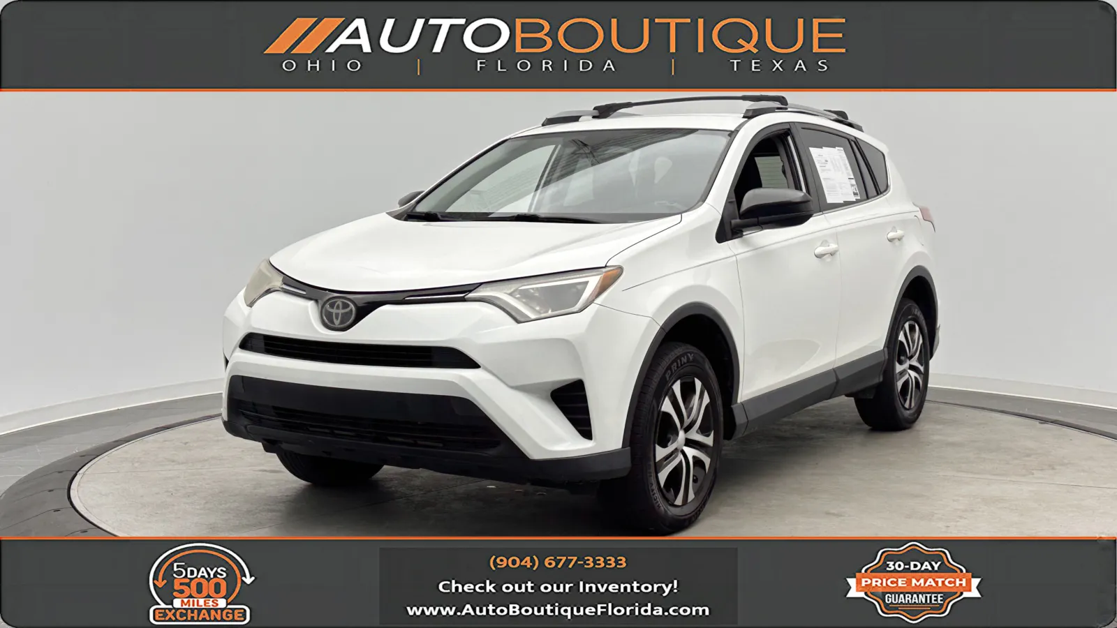 2018 Toyota RAV4 LE for sale in Jacksonville, FL