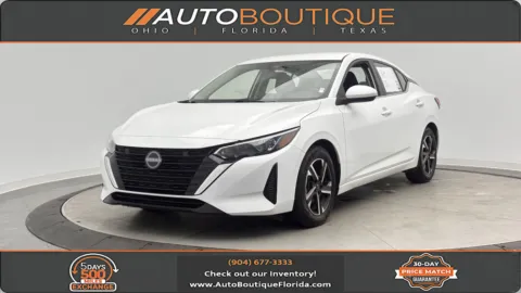 White 2024 Nissan Sentra SV for sale in Jacksonville, FL