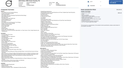 More photos of 2019 Volvo V90 Cross Country T6 at Auto Boutique Florida, FL