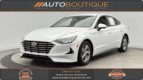 White 2020 Hyundai Sonata SE for sale in Jacksonville, FL