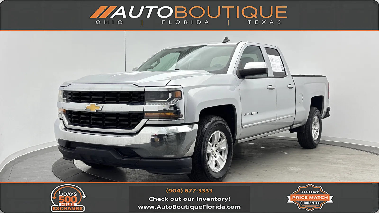 2018 Chevrolet Silverado 1500 LT for sale in Jacksonville, FL