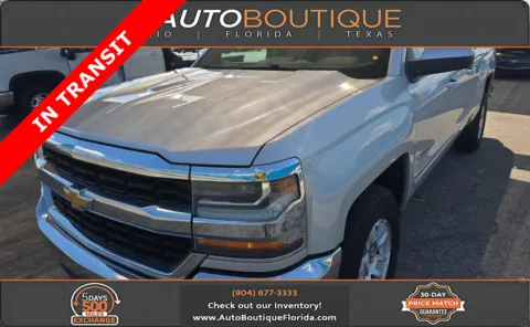 Silver 2018 Chevrolet Silverado 1500 LT for sale in Jacksonville, FL