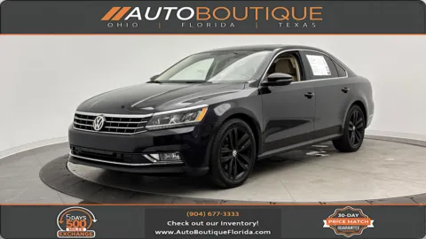 Black 2018 Volkswagen Passat 2.0T SE for sale in Jacksonville, FL