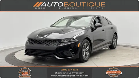 Black 2021 Kia K5 LXS for sale in Jacksonville, FL