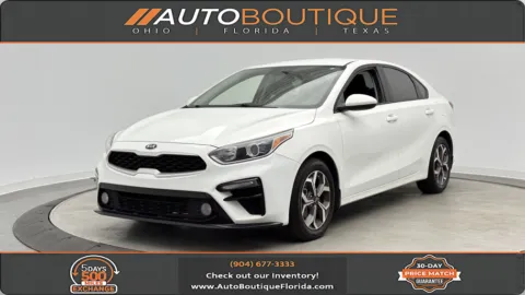 White 2021 Kia Forte LXS for sale in Jacksonville, FL