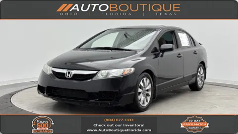 Black 2011 Honda Civic Sdn EX for sale in Jacksonville, FL