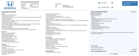 More photos of 2011 Honda Civic Sdn EX at Auto Boutique Florida, FL