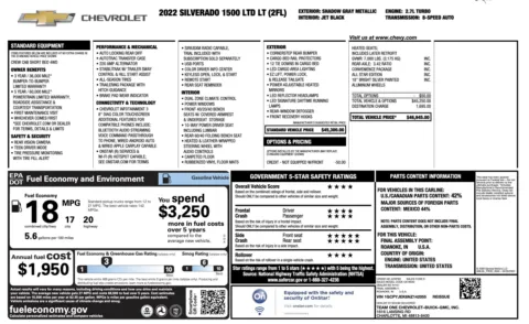 Photos of 2022 Chevrolet Silverado 1500 LTD LT for sale in Jacksonville, FL at Auto Boutique Florida