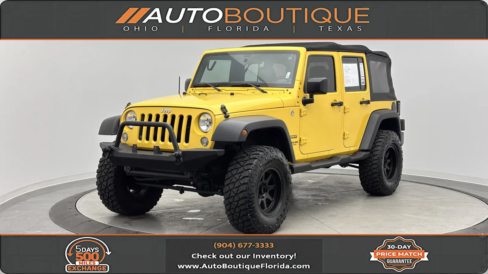 2015 Jeep Wrangler Unlimited Sport