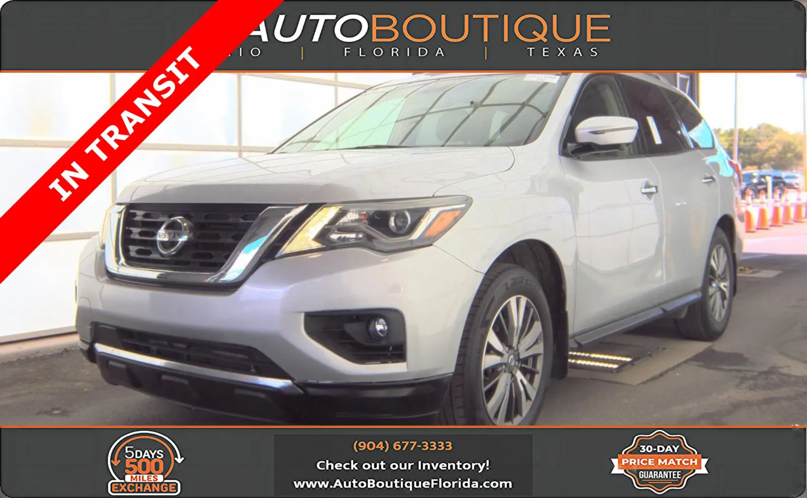 Silver 2019 Nissan Pathfinder SL for sale in Jacksonville, FL