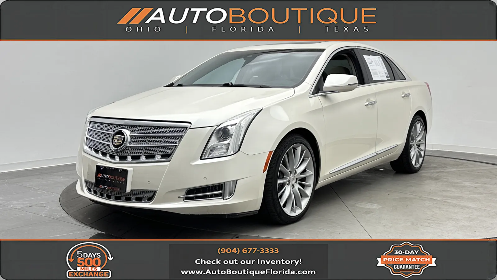 Used 2013 Cadillac XTS Platinum for sale in Jacksonville, FL at