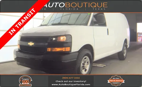 White 2020 Chevrolet Express Cargo Van 2500 for sale in Jacksonville, FL