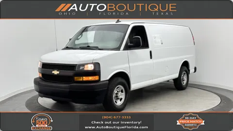 White 2020 Chevrolet Express Cargo Van 2500 for sale in Jacksonville, FL