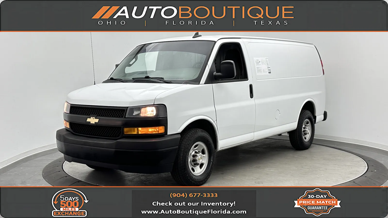 2020 Chevrolet Express Cargo Van 2500 for sale in Jacksonville, FL