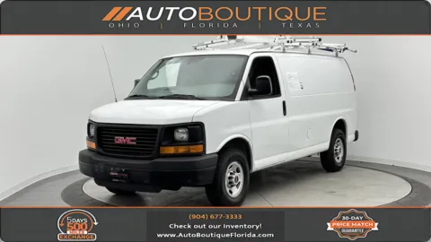 White 2015 GMC Savana Cargo Van 2500 for sale in Jacksonville, FL