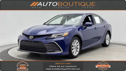 Blue 2023 Toyota Camry LE for sale in Jacksonville, FL