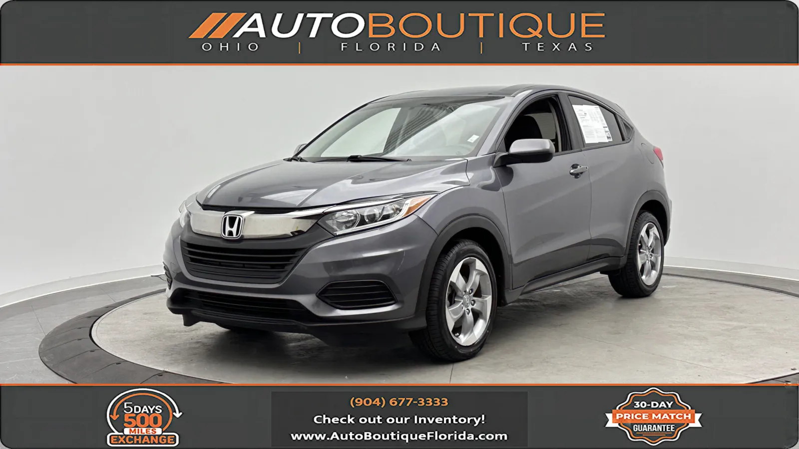 2019 Honda HR-V LX for sale in Jacksonville, FL