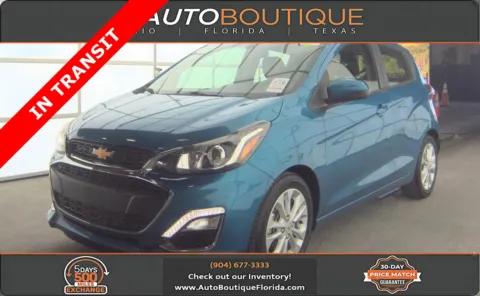 Blue 2021 Chevrolet Spark 1LT for sale in Jacksonville, FL