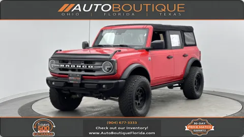 Red 2021 Ford Bronco Big Bend for sale in Jacksonville, FL