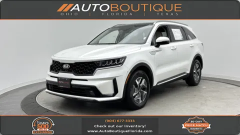 White 2021 Kia Sorento Hybrid EX for sale in Jacksonville, FL