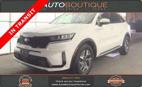 White 2021 Kia Sorento Hybrid EX for sale in Jacksonville, FL