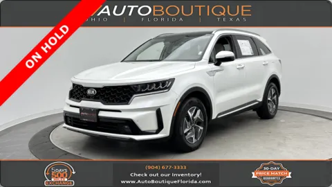 White 2021 Kia Sorento Hybrid EX for sale in Jacksonville, FL