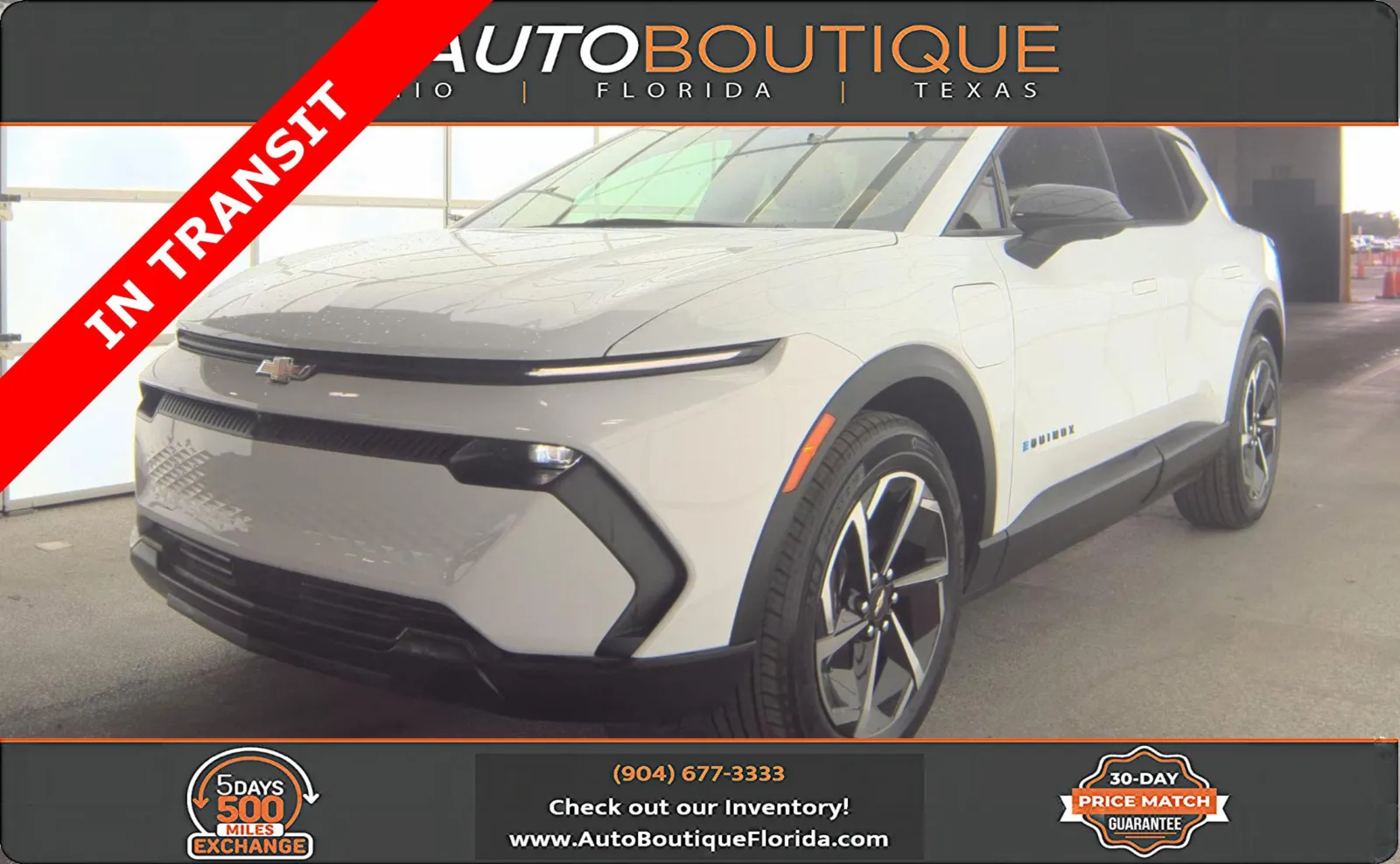 White 2025 Chevrolet Equinox EV LT for sale in Jacksonville, FL