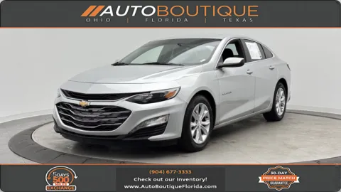 Silver 2020 Chevrolet Malibu LT for sale in Jacksonville, FL