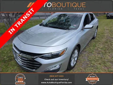 Silver 2020 Chevrolet Malibu LT for sale in Jacksonville, FL